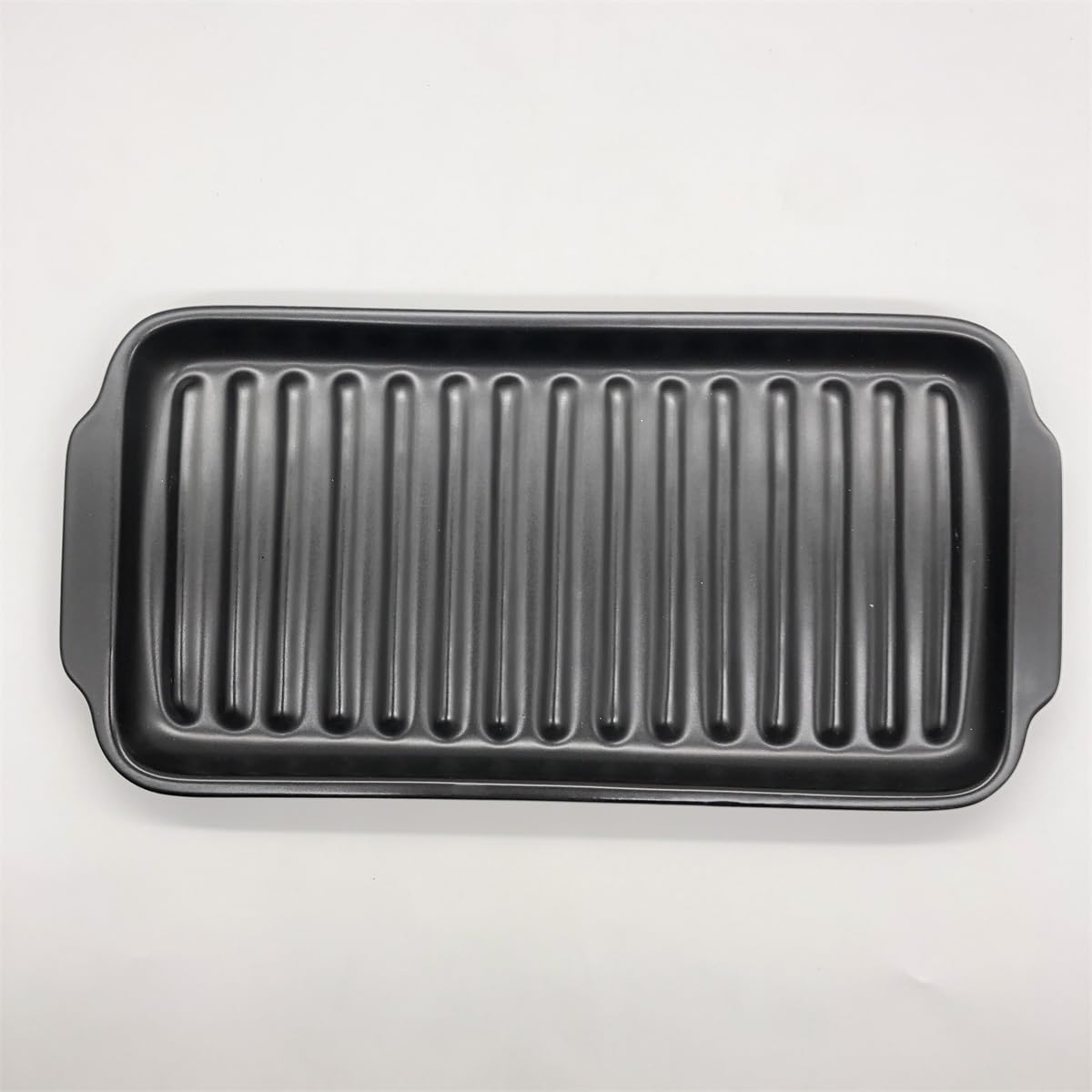 Amazon | スリム陶板 魚焼き グリルパン プレート 陶器 日本製 萬古焼